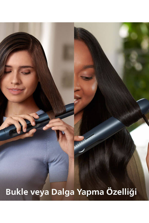 Hair Straightener Bhs732/00, Curling Feature, Argan Oil Infused, UV Protection, Case Included - 8