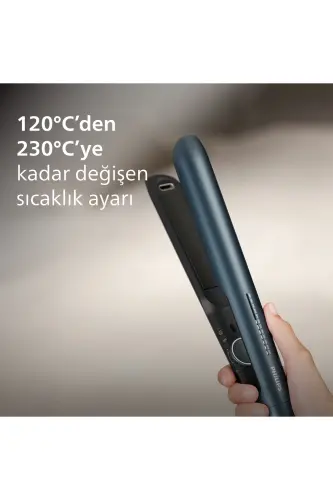 Hair Straightener Bhs732/00, Curling Feature, Argan Oil Infused, UV Protection, Case Included - 7