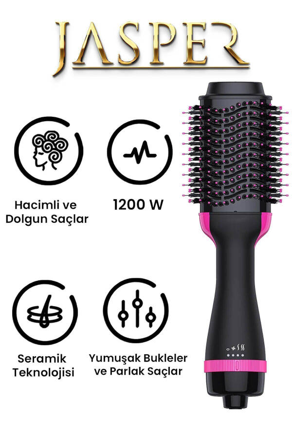 Hair Styling and Straightening Blow Brush - 7