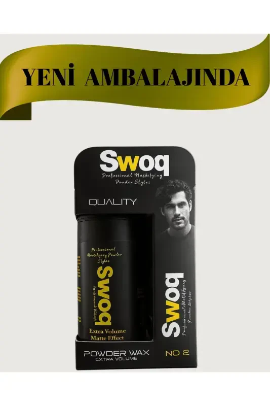 Hair Styling Powder Wax No: 2 & Yüzyedi Professional Brush & Styling Comb - 7