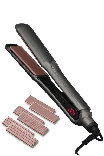 Hair Toaster Machine and Hair Straightener (3 DIFFERENT PLATES) Updated New Version - 1