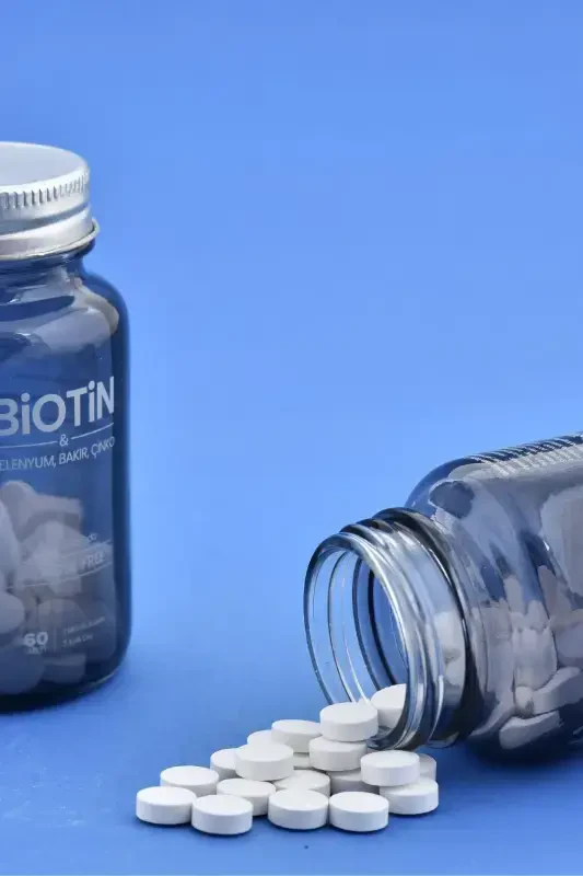 Hair Vitamin 60 Tablet Biotin 5000 mcg-Zinc 15 mg-Copper 2000 mcg-Selenium 50 mcg - 7