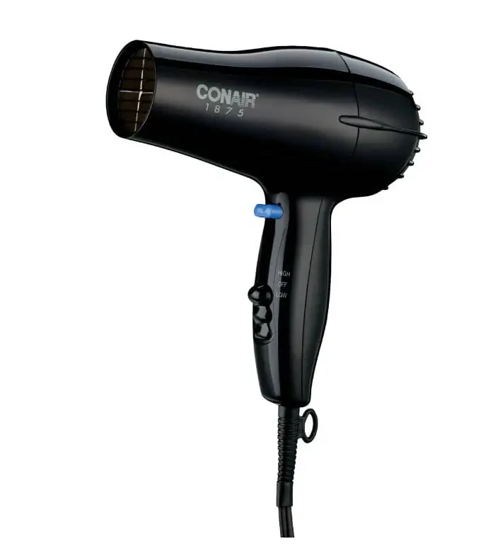 Hairdryer, Handheld, Black, 1875 Watts - 2