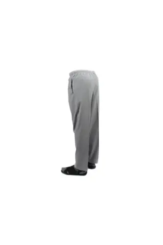 Hajj and Umrah Outfit Shantung Half Pants Gray - 3