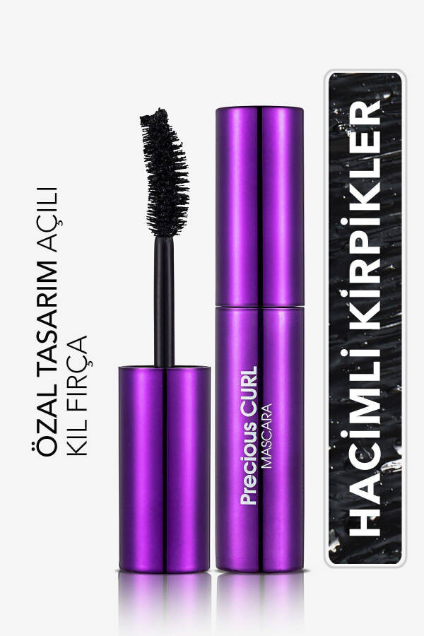 Hаjm va egiluvchanlik beruvchi tuş (QORA) - Precious Curl Mascara - Lf71 Classic - 15