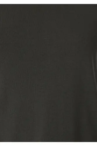 Haki Basic Tişört Semi Slim Fit / Yarı Dar Kesim 1612916-71553 - Haki - 8