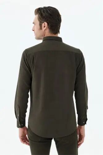Haki Comfort Fit Spor 5 cep Pantolon - Jakamen (1)