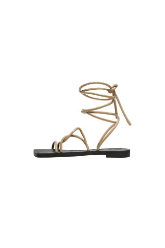 HAKİ Kadın Yetişkin Sandalet 37010741 - HAKİ - MANGO WOMAN (1)