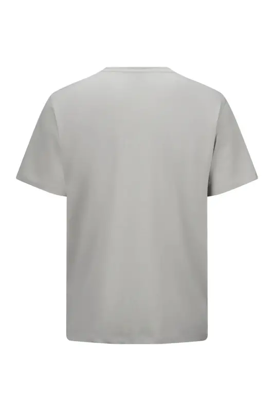 Haki Regular Fit Pamuklu Bisiklet Yaka Tişört-Haki - 2