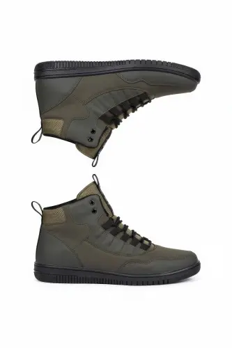 Haki Yeşili Erkek Sneaker Bot - Haki Yeşili - RICCON (1)