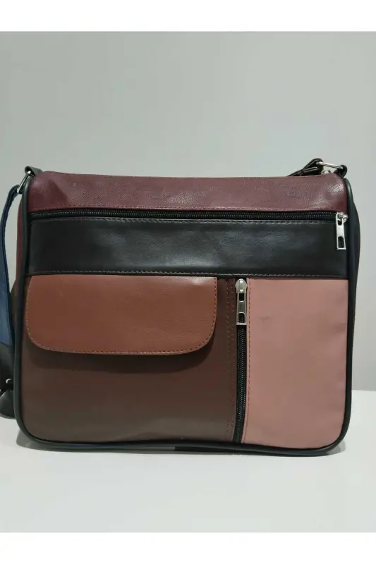 HAKİKİ DERİ ADIN ÇANTA (27CM X 25CM)-Çok Renkli 36 - ATTER