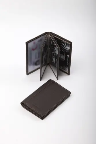 Hakiki Deri Erkek Kartlık Kahverengi-2305t-KAHVE - CENGIZ PAKEL (1)