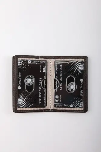 Hakiki Deri Erkek Kartlık Kahverengi-2305t-KAHVE - 6