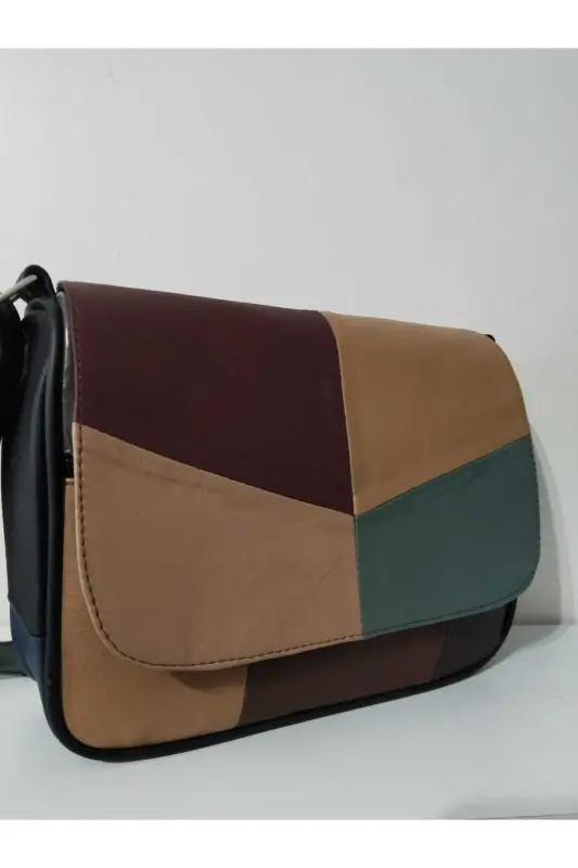 HAKİKİ DERİ KADIN ÇANTA (25CM X 20CM)-CANLI TOPRAK RENKLER 11 - 1