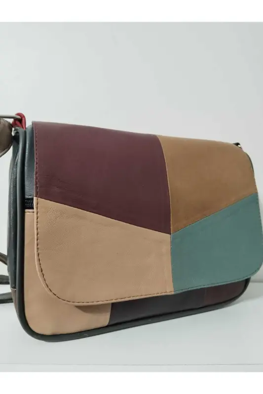 HAKİKİ DERİ KADIN ÇANTA (25CM X 20CM)-CANLI TOPRAK RENKLER 13 - ATTER