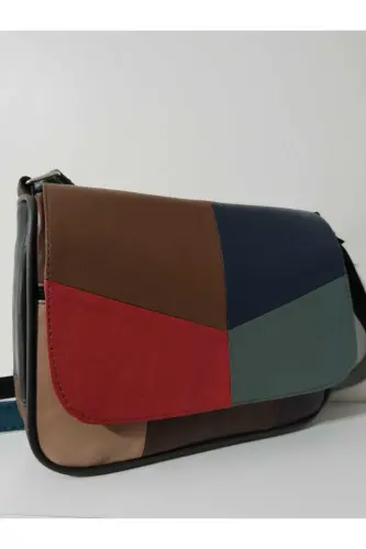 HAKİKİ DERİ KADIN ÇANTA (25CM X 20CM)-CANLI TOPRAK RENKLER 16 - ATTER (1)