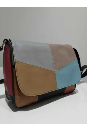 HAKİKİ DERİ KADIN ÇANTA (25CM X 20CM)-Çok Renkli 1 - 2