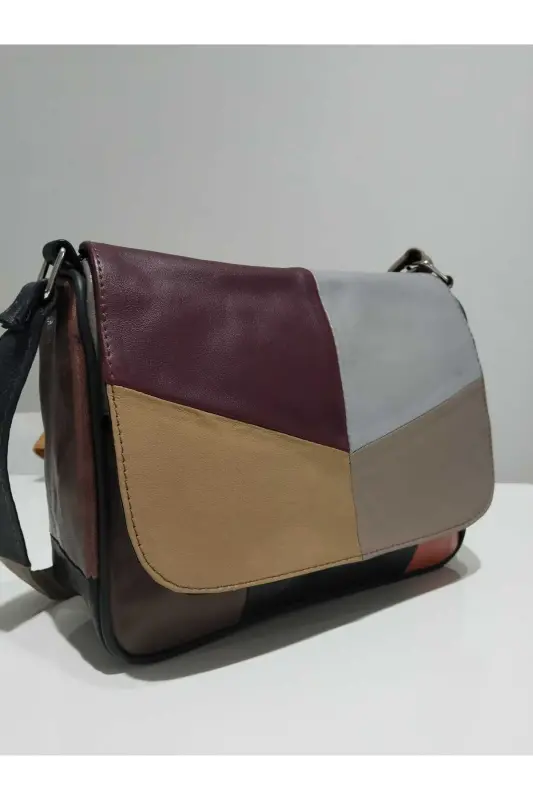 HAKİKİ DERİ KADIN ÇANTA (25CM X 20CM)-Çok Renkli 3 - 2