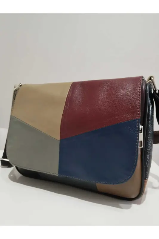 HAKİKİ DERİ KADIN ÇANTA (25CM X 20CM)-HER RENK KARIŞIK 20 - 3