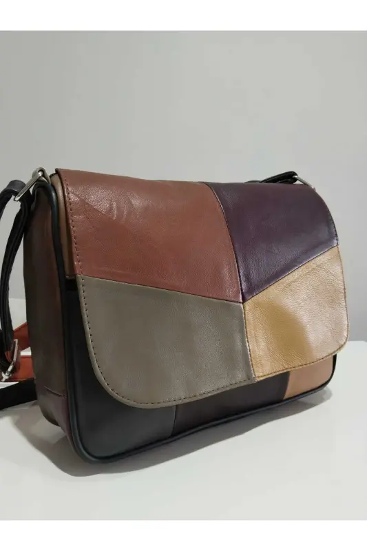 HAKİKİ DERİ KADIN ÇANTA (25CM X 20CM)-HER RENK KARIŞIK 21 - 2