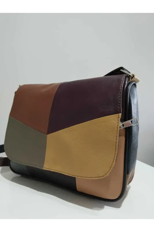 HAKİKİ DERİ KADIN ÇANTA (25CM X 20CM)-HER RENK KARIŞIK 21 - 3