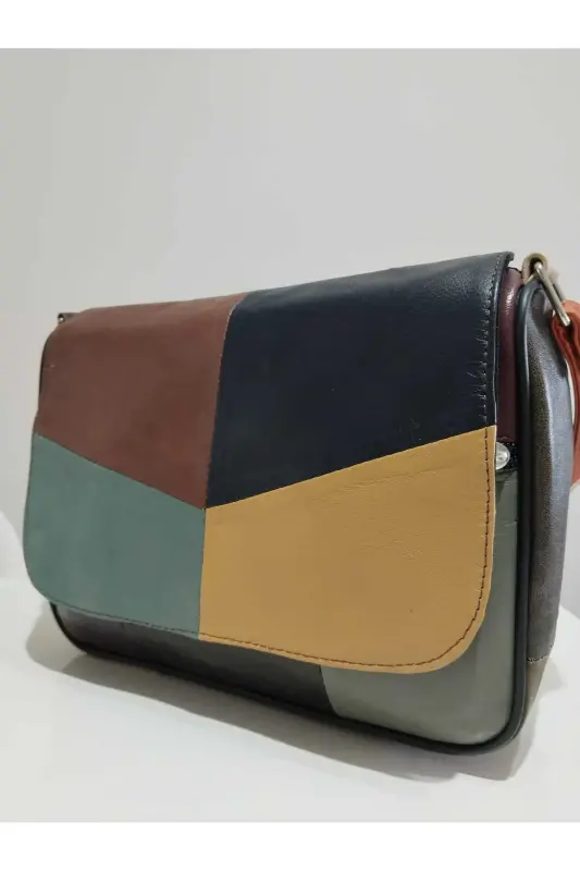 HAKİKİ DERİ KADIN ÇANTA (25CM X 20CM)-HER RENK KARIŞIK 22 - 3