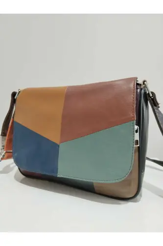 HAKİKİ DERİ KADIN ÇANTA (25CM X 20CM)-HER RENK KARIŞIK 23 - 3