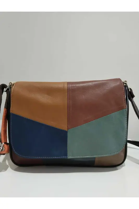 HAKİKİ DERİ KADIN ÇANTA (25CM X 20CM)-HER RENK KARIŞIK 23 - ATTER