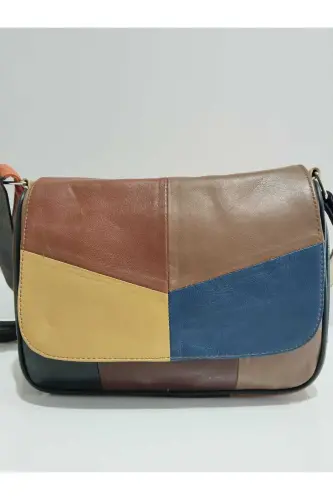 HAKİKİ DERİ KADIN ÇANTA (25CM X 20CM)-HER RENK KARIŞIK 24 
