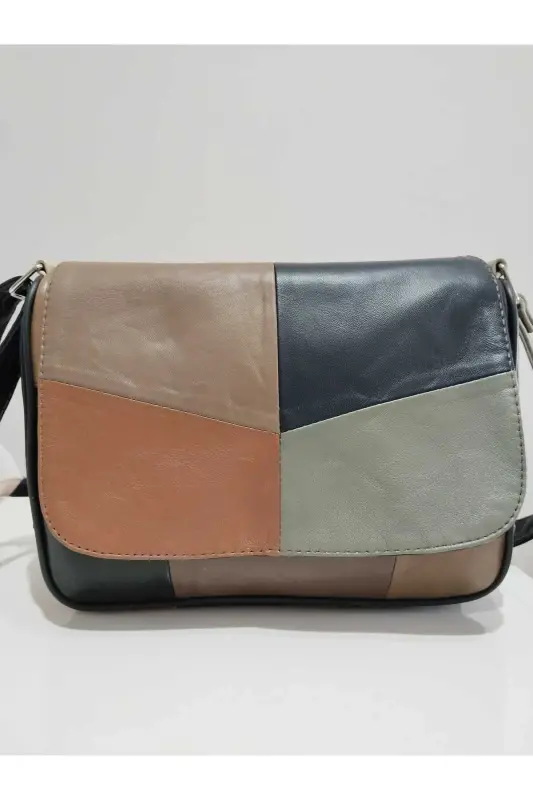 HAKİKİ DERİ KADIN ÇANTA (25CM X 20CM)-HER RENK KARIŞIK 25 - 1