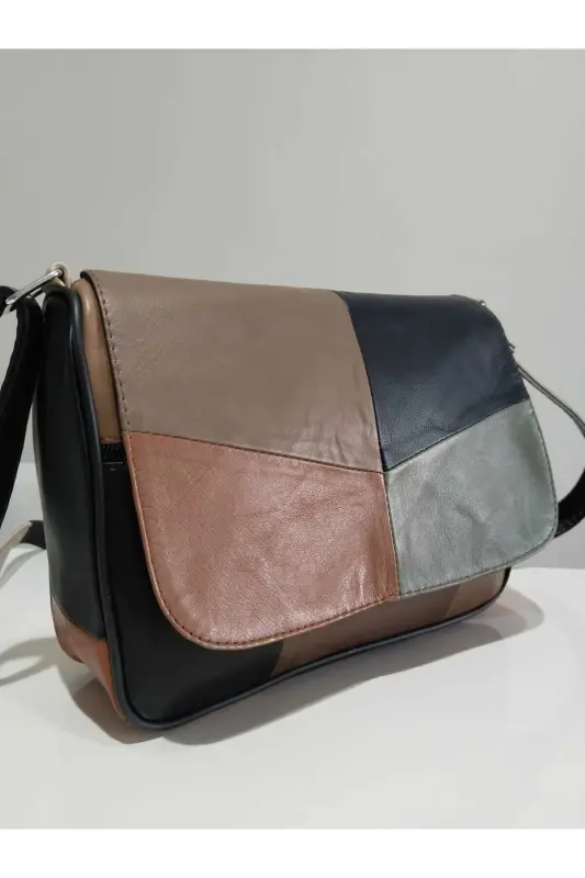 HAKİKİ DERİ KADIN ÇANTA (25CM X 20CM)-HER RENK KARIŞIK 25 - 2