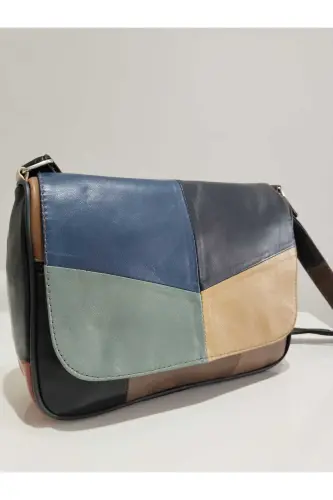 HAKİKİ DERİ KADIN ÇANTA (25CM X 20CM)-HER RENK KARIŞIK 26 - 2