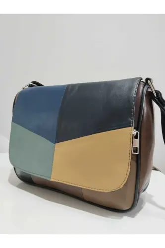 HAKİKİ DERİ KADIN ÇANTA (25CM X 20CM)-HER RENK KARIŞIK 26 - 3