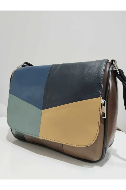 HAKİKİ DERİ KADIN ÇANTA (25CM X 20CM)-HER RENK KARIŞIK 26 - 3