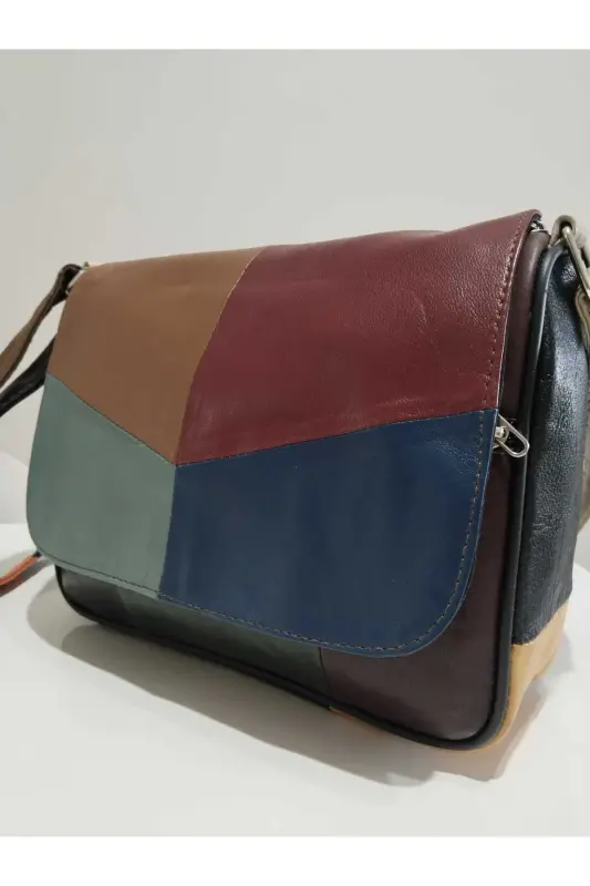 HAKİKİ DERİ KADIN ÇANTA (25CM X 20CM)-HER RENK KARIŞIK 27 - 3