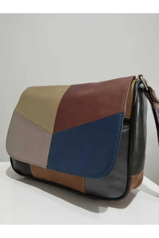 HAKİKİ DERİ KADIN ÇANTA (25CM X 20CM)-HER RENK KARIŞIK 28 - 3