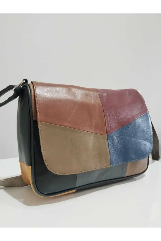HAKİKİ DERİ KADIN ÇANTA (25CM X 20CM)-HER RENK KARIŞIK 31 - 2