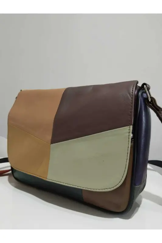 HAKİKİ DERİ KADIN ÇANTA (25CM X 20CM)-HER RENK KARIŞIK 33 - 3