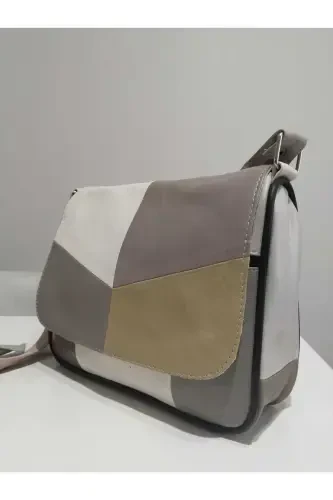 HAKİKİ DERİ KADIN ÇANTA (25CM X 20CM)-YAZLIK KARIŞIK RENKLER 4 - 3
