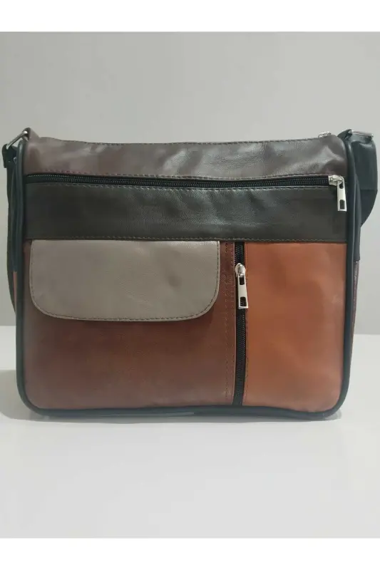 GENUINE LEATHER WOMEN'S BAG (27CM X 25) - Multicolor 72 - ATTER