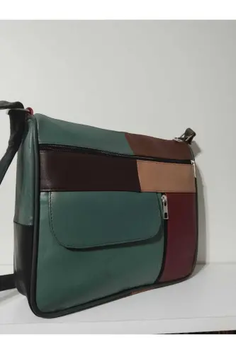 HAKİKİ DERİ KADIN ÇANTA (27CM X 25CM)-CANLI TOPRAK RENKLER 13 - 3