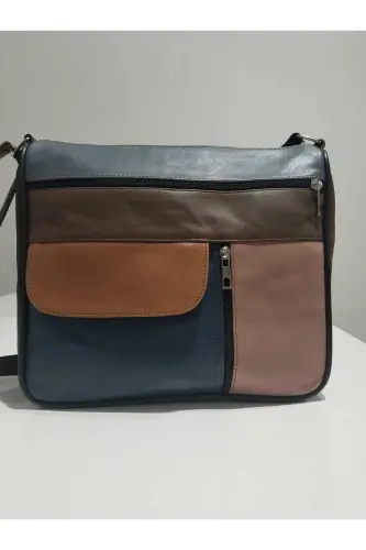 HAKİKİ DERİ KADIN ÇANTA (27CM X 25CM) - KARIŞIK RENKLER 4 