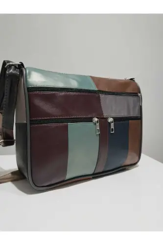 HAKİKİ DERİ KADIN ÇANTA (28CM X 24CM)-Çok Renkli 4 - ATTER (1)