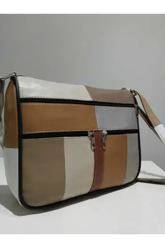 HAKİKİ DERİ KADIN ÇANTA (28CM X 24CM)-SOFT YAZLIK ÇOK RENKLİ 1 - 2