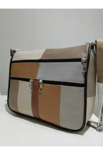 HAKİKİ DERİ KADIN ÇANTA (28CM X 24CM)-SOFT YAZLIK ÇOK RENKLİ 1 - 3
