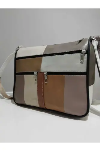 HAKİKİ DERİ KADIN ÇANTA (28CM X 24CM)-SOFT YAZLIK ÇOK RENKLİ 10 - 3