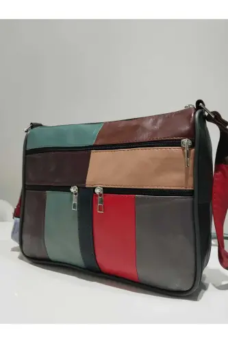 HAKİKİ DERİ KADIN ÇANTA (28CM X 24CM)-TÜM RENKLER 1 - 3