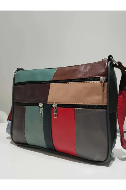 HAKİKİ DERİ KADIN ÇANTA (28CM X 24CM)-TÜM RENKLER 1 - 3