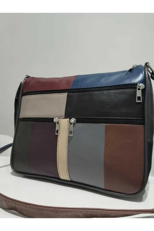 HAKİKİ DERİ KADIN ÇANTA (28CM X 24CM)-TÜM RENKLER 2 - 3