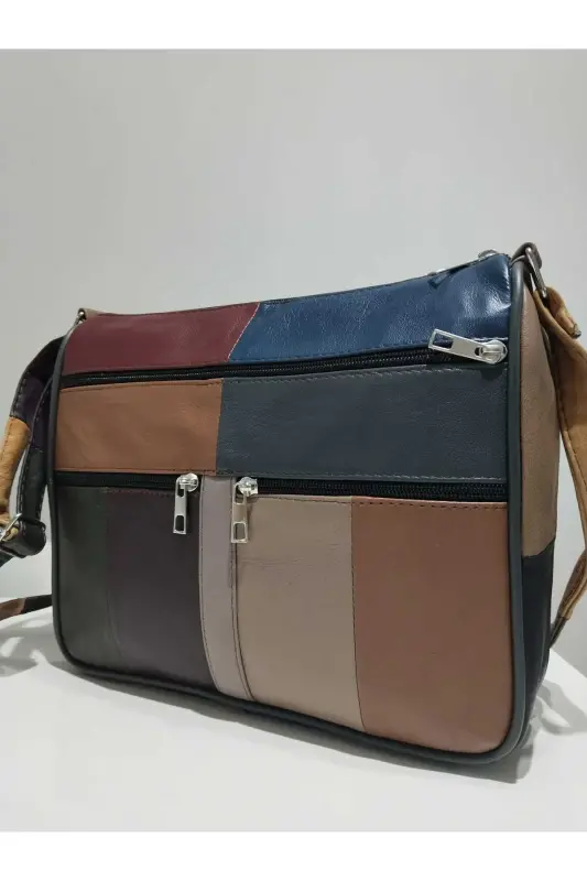 HAKİKİ DERİ KADIN ÇANTA (28CM X 24CM)-TÜM RENKLER 3 - 3